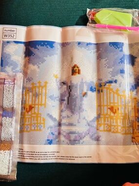 New "Kingdom of Heaven" 5D DIY Diamond Art Kit, 16x12"